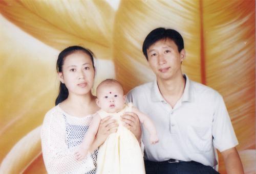 陈天杰、妻子杨宗英和女儿