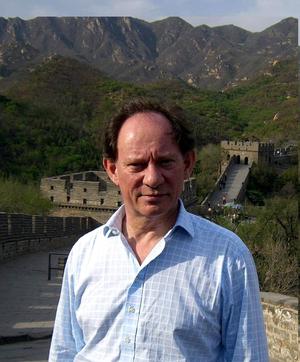 欧洲议会副主席爱德华•史考特2006能5月22日在中国长城